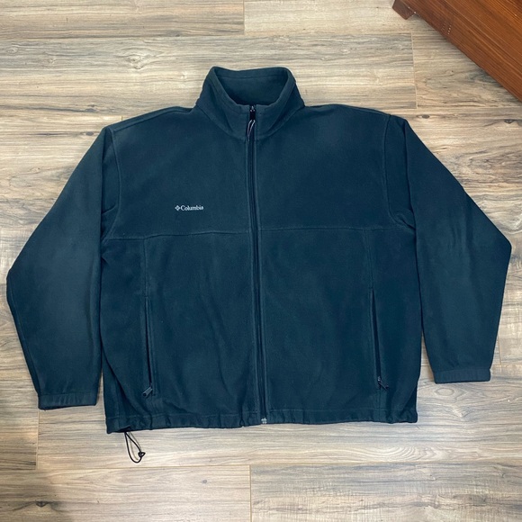 Columbia Sportswear Mountain fleece zip-up polyester jacket, 2XL - Picture 1 of 4